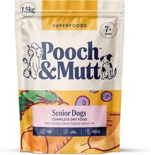 Pooch & Mutt Senior Superfood Complete Dry Dog Food Grain Free 1.5kg 6.63 per kilo