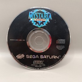 Mystaria The Realms Of Lore Sega Saturn Game Complete CIB