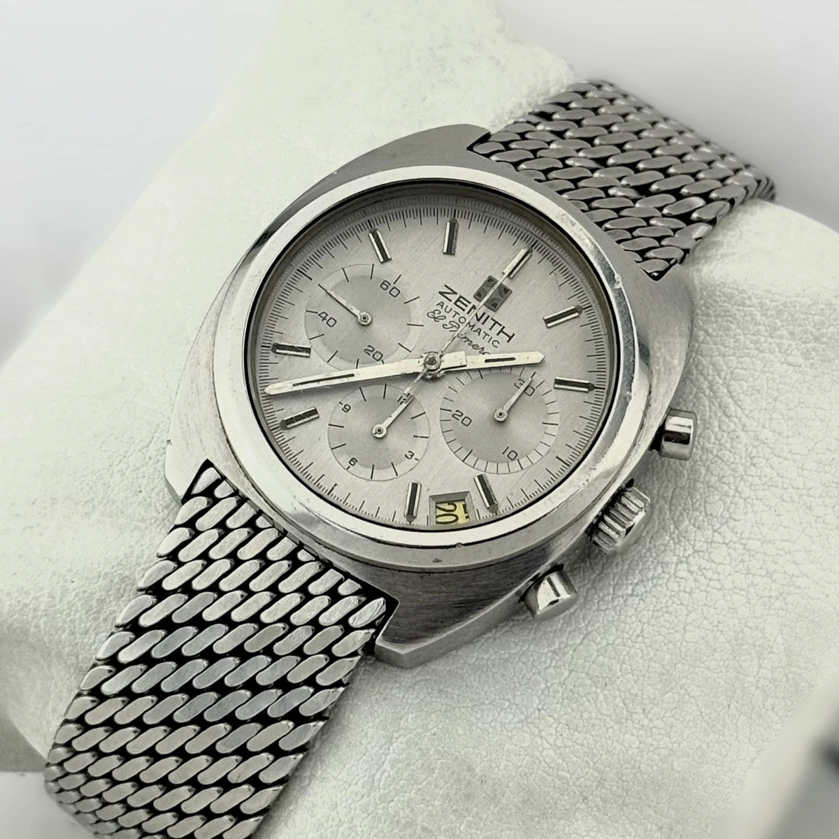 Zenith El Primero Chronograph Ref. 01-0210-415 3019 PHC Automatic, Vintage 1970s