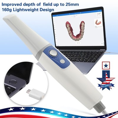 Fast  Dental Scanner Intra Oral Scanner 3d Dental AI 3D Free Software