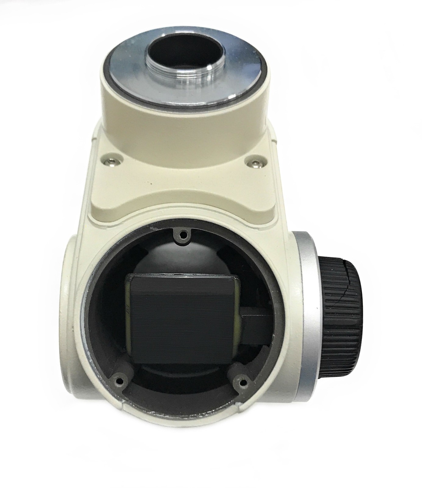 Nikon TS100 Microscope Trinocular Head Camera Port Attachment for Imaging System