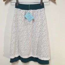 Skirt Girl 5 Maxi Knit Eyelet Heavyweight Layered 100 Cotton Mom and Pop's Kids