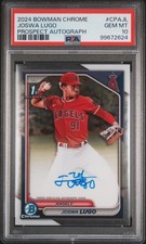 2024 BOWMAN CHROME PRSPCT AUTOS #CPAJL JOSWA LUGO PSA 10