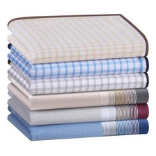 Handkerchiefs for Men Soft Cotton Men  s Handkerchiefs Thick Hankies for Men A...