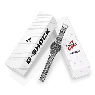 Joshua Vides G-Shock DW-5600JV-7JR Casio Collaboration White