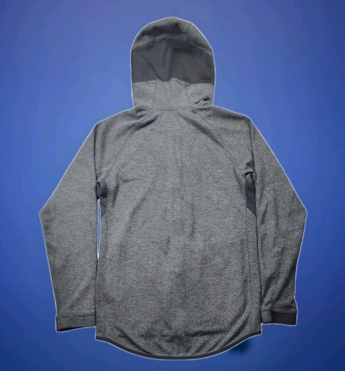 VETEMENTS Nike Dri FIT Felpa con Cappuccio Full Zip Donna Piccola Grigio Giacca Sportiva Leggera...