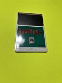 Power Golf (TurboGrafx-16, 1989) Complete Tested