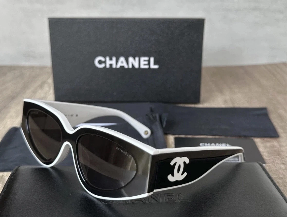 Cat Eye Sunglasses Gray CHANEL for Women for sale | eBay display picture 1