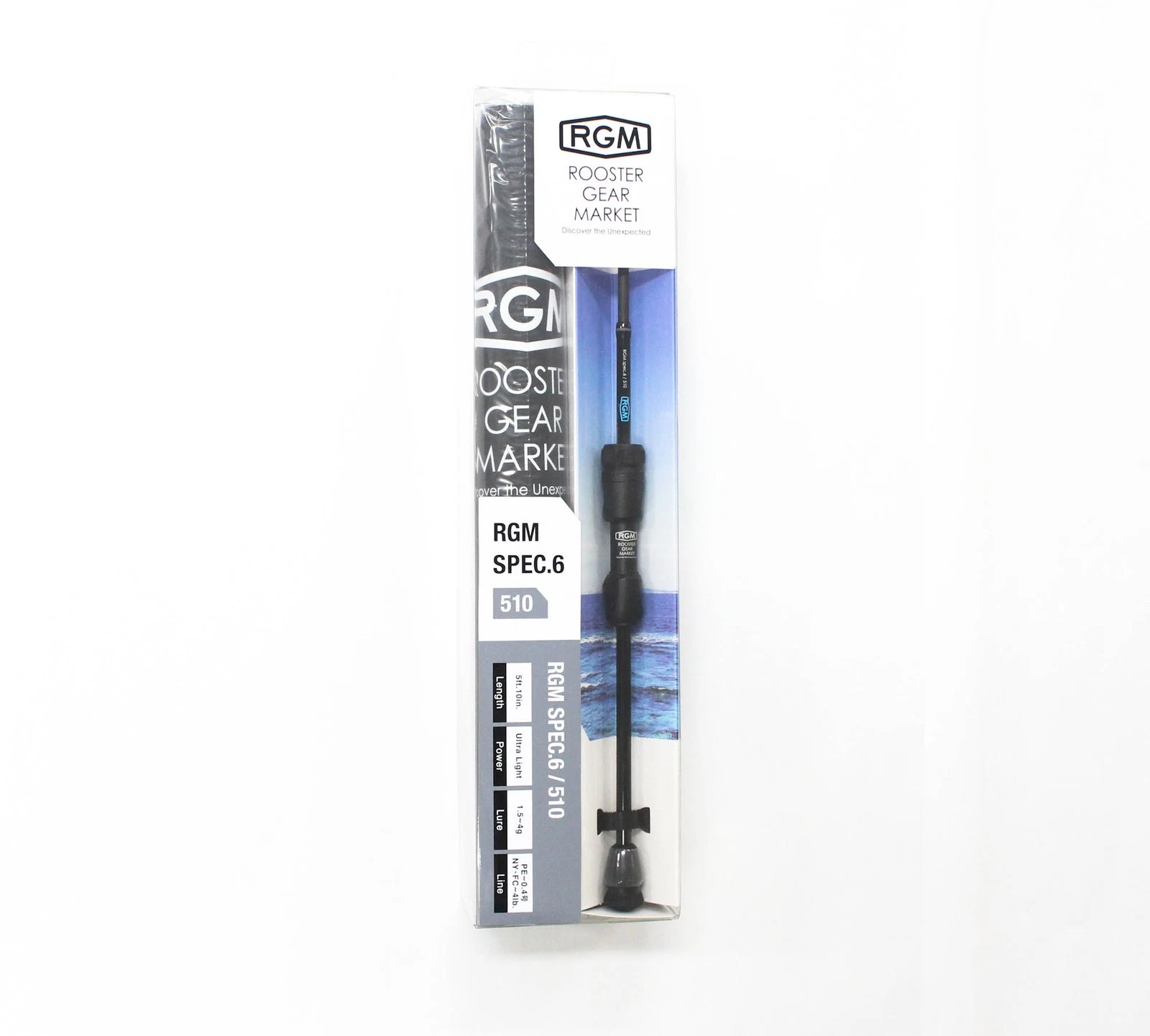 Jackall RGM Rod Spinning Spec 6/510 1.78m 5Pc Black (2843)
Opens in a new window or tab