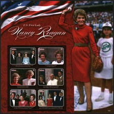 LIBERIA 2016 Stamps Sheet Nancy Reagan,In Memoriam MNH #30985
