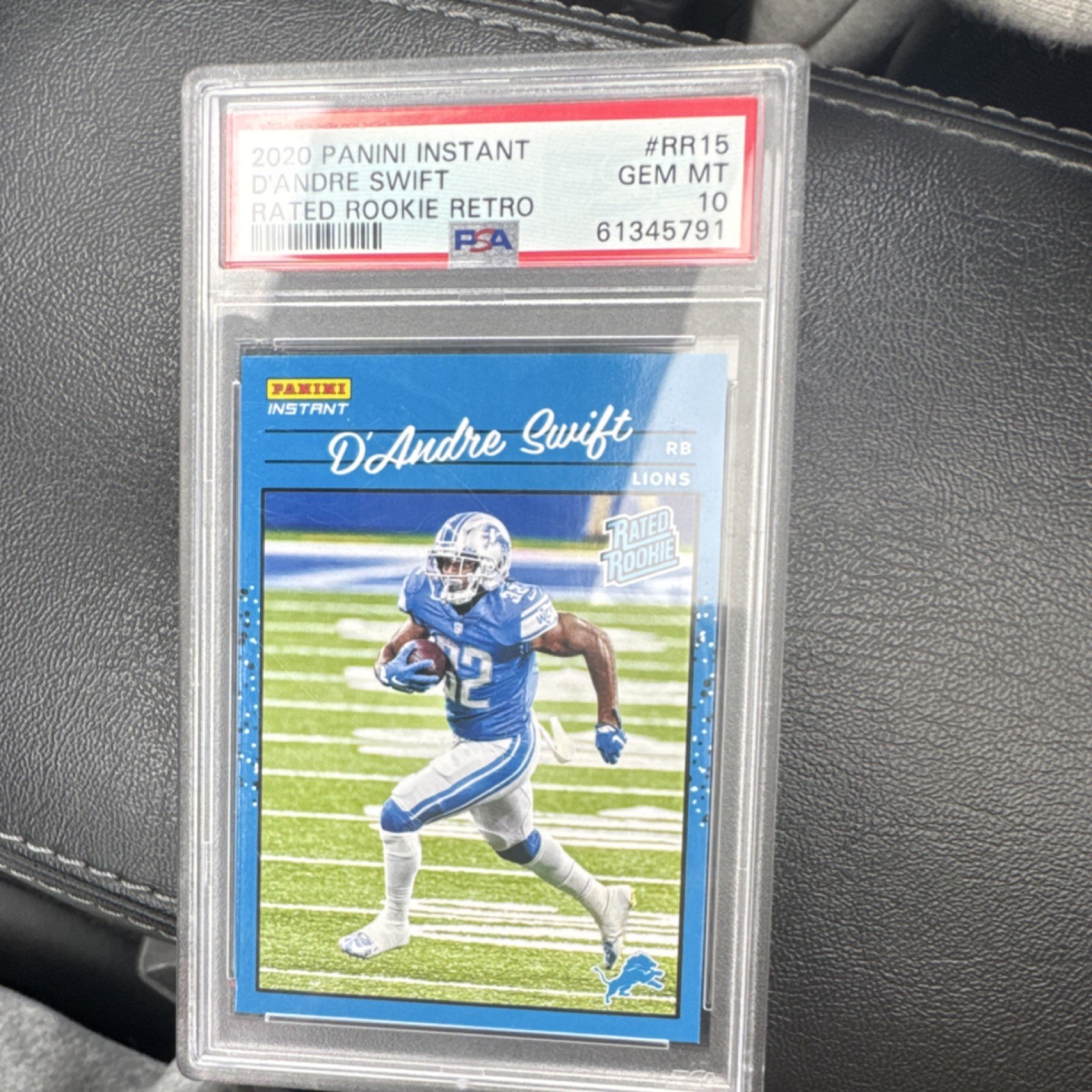 D'Andre Swift Panini Instant Rated Rookie Retro #RR15 Base