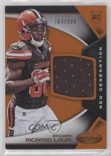 2016 Certified New Generation Jerseys Mirror Orange /399 Ricardo Louis #25 2u3
