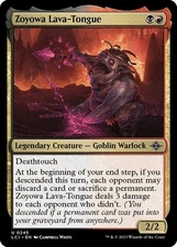 Zoyowa Lava-Tongue  245  MTG  NM The Lost Caverns of Ixalan