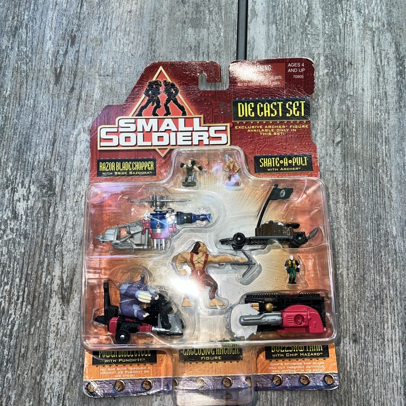 1998 Small Soldiers Diecast Set New in Box 
