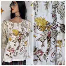 Y2K Graphic Tee Shopaholic Fairy Grunge Novelty Shirt 2000s Stretch Top M/L