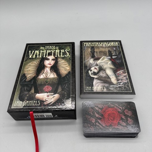 Tarot of Vampyres by Ian Daniels Llewellyn Occult Deck & Book Set 78 Cards OOP - Bild 1 von 15