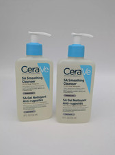 2x CeraVe Daily SA Smoothing Cleanser Dry To Very Dry Skin 236ml (Toal 472ml) UK