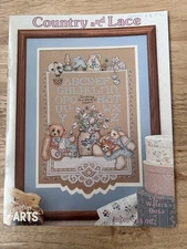 Country and Lace by Lynn Waters Busa -Graph-It-Arts #BK43 - Sampler CS Pattern
