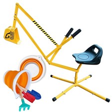 Sand Digger Kids Excavator Ride On Toy, for Yellow