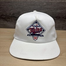 Vintage Minnesota Twins Hat Cap Snap Back Mens MLB Baseball Dairy Queen 90s