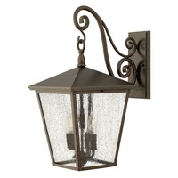 Wandleuchte Felton In Bronze IP44 E14 Laterne AußEn Lampe Hof Haus Balkon