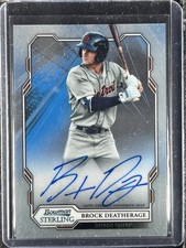 Deatherage, Brock - 2019 Bowman Sterling - Autograph