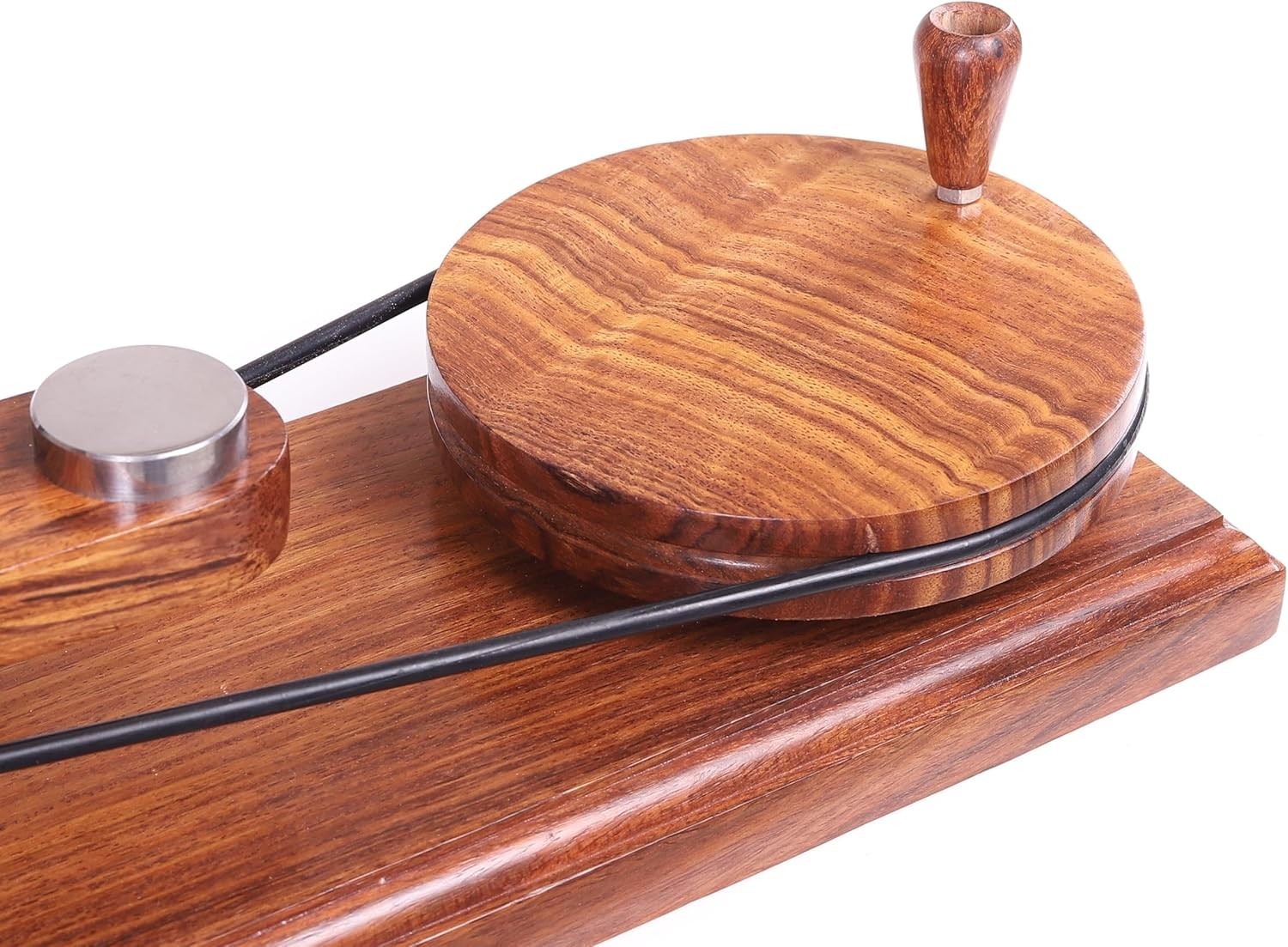 Yarn Winder – Large Handcrafted Wooden Ball Winder for Knitting, Crocheting & We