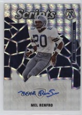 2020 Panini Mosaic Scripts Mel Renfro #S19 Auto HOF 0a3