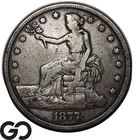 1877 Trade Dollar, Tough Collector Type Coin