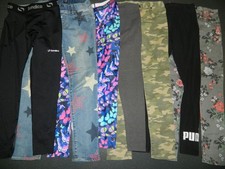 Mädchen Leggings Bekleidungspaket Alter 11/12 Jahre Slim Fit guter gebrauchter Zustand