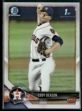 2018 Bowman Draft #BDC-194 Cody Deason Chrome Refractors