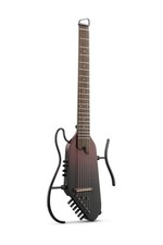 Donner HUSH I Pro Acoustic Electric Travel Guitar Multi-effects  Caramel Burst