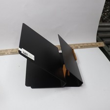 H&M Home Book Stand Metal Black 5-1/4" x 7-1/4" x 14-3/4" 1092760002
