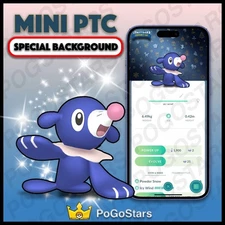 Pokémon PTC Go - Shiny Popplio✨Special Background✨