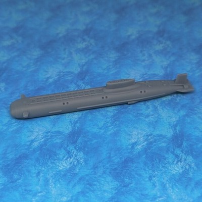 1/2000 Russian Project 941 Typhoon Nuclear Submarine Ship Unpainted 3d Printed