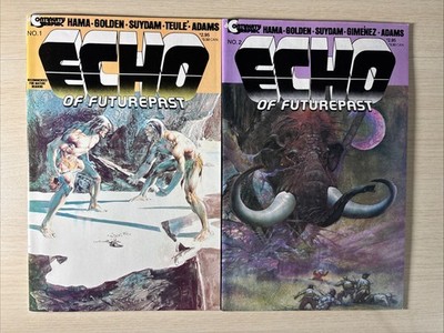 Echo Of Futurepast #1 &2 Continuity Graphic Comics 1984 Neal Adams