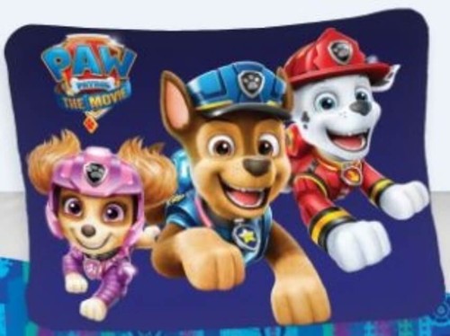 PAW Patrol The Movie Wende-Bettwäsche-Set 135x200 80x80 Baumwolle Bettzeug - Bild 2 von 4