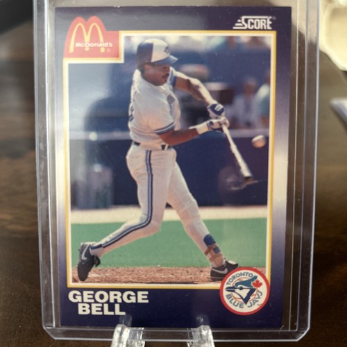 George Bell #20 1990 Score McDonald's card