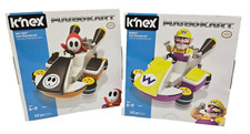 K NEX Mario Kart Lot Shy Guy Wario Kart Sets Complete NIB