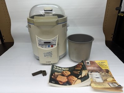 DAK Turbo Baker II FAB-2000 Bread Machine & Dough Maker W/Manual