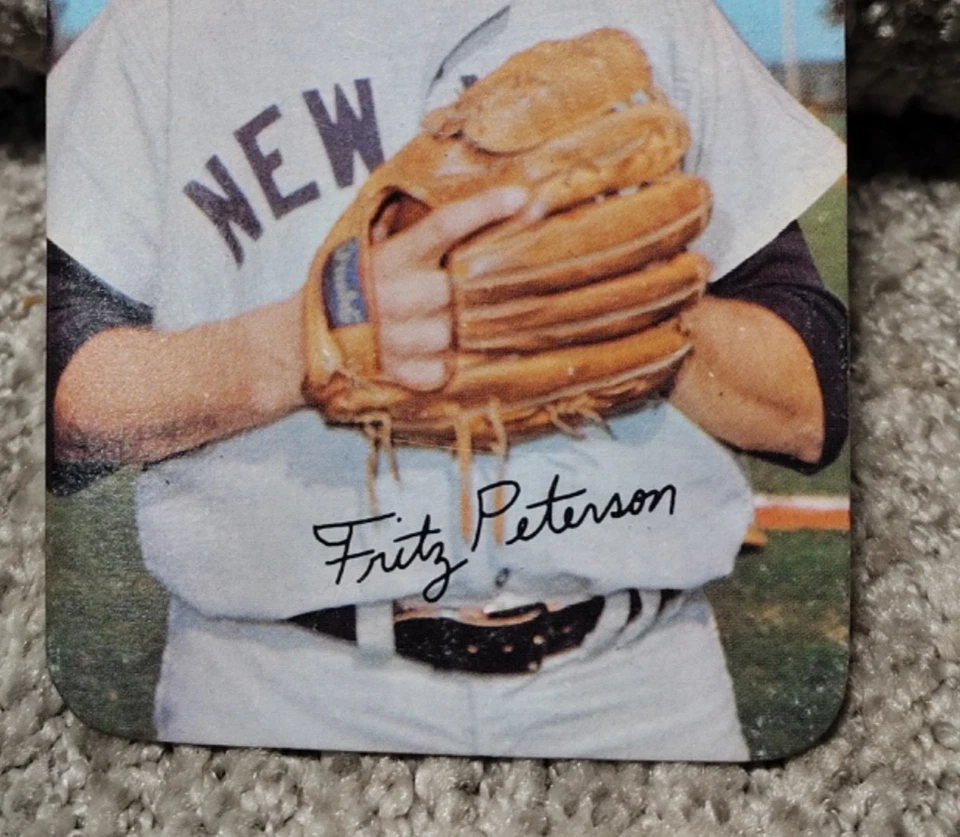 1971 TOPPS SUPER Fritz Peterson #13 - Image 4 of 4