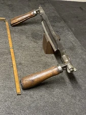 Vintage J.S. Cantelo Pat March 24, 1891 Folding Draw Knife 8” Straight Spine USA