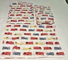 POTTERY BARN KIDS ~ 3 Piece Wyatt Firetruck Twin Sheet Set