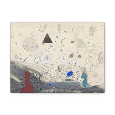 Pieter Holstein - De grote dichter heeft te kampen gehad - Canvas Wall Art