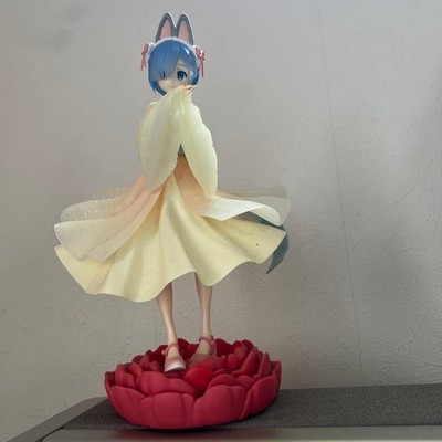 Rem Figure Re:Zero Anime PVC Figure Japan Import Authentic Collectible