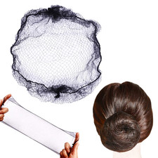 YANTAISIYU 50 Pcs Hair Net 20 Inch Invisible Elastic Mesh Wig Nets for Hair Bun