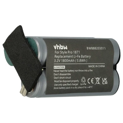 VHBW Batería para Moser Chrom Style Pro 1871 1800mAh
