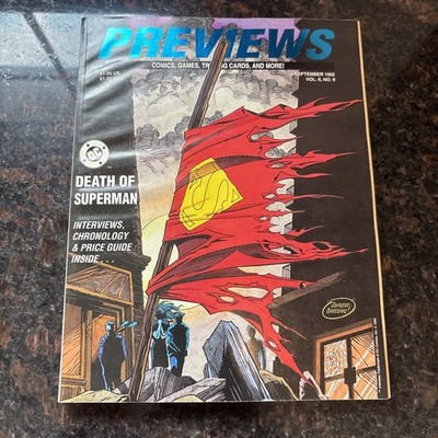 Diamond Previews Vol 2 #9 1ST PREVIEW APP OF DOOMSDAY, PITT, MAXX , Card Intact 