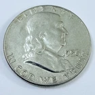 1956 P FRANKLIN HALF DOLLAR - FRESH BRILLIANT UNCIRCULATED! #8580