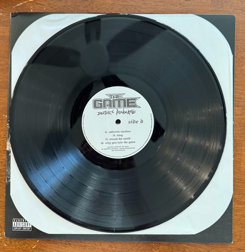 The Game - Doctor's Advocate (2006) 2x LP Vinyl - Gatefold, promo, EX - Picture 4 of 7